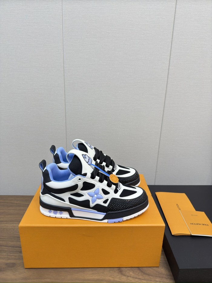 [50% Off]1:1 quality version 27922079 Colorful Floral Logo Sneakers 3 colors