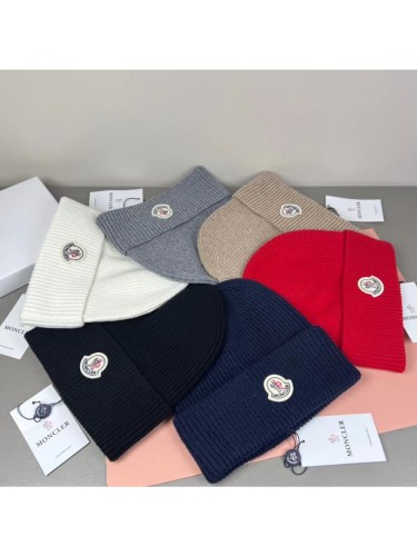 1:1 quality version Logo knit cold beanie 5 colors