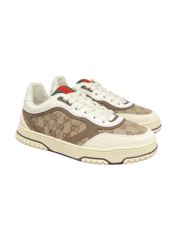 1:1 quality version Gucci GG Canvas Leather Low Top Sneakers Shoes 28974327