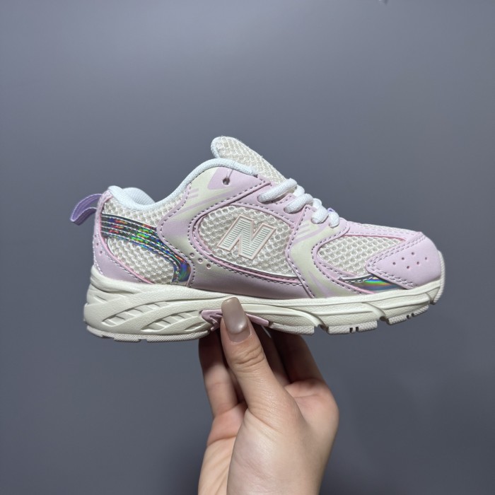 N-logo Mesh Paneled Retro Running Shoes for Kids 8 colors 28997941