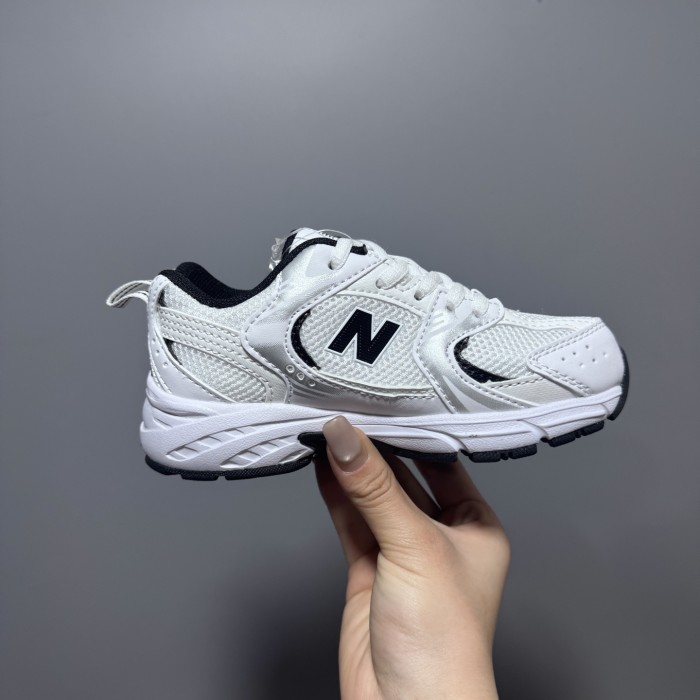 N-logo Mesh Paneled Retro Running Shoes for Kids 8 colors 28997941