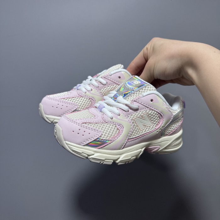 N-logo Mesh Paneled Retro Running Shoes for Kids 8 colors 28997941