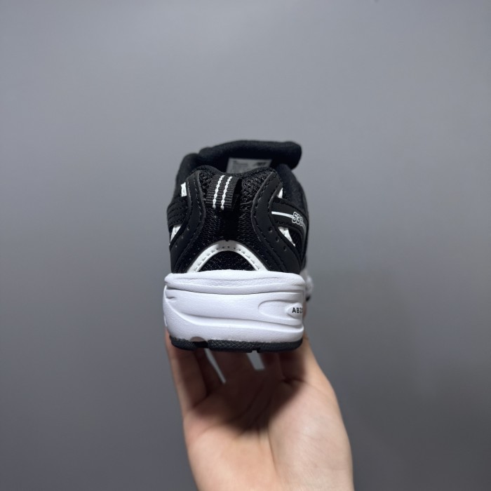 N-logo Mesh Paneled Retro Running Shoes for Kids 8 colors 28997941