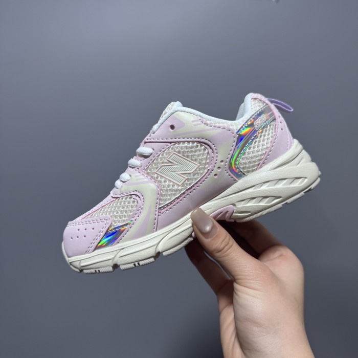 N-logo Mesh Paneled Retro Running Shoes for Kids 8 colors 28997941