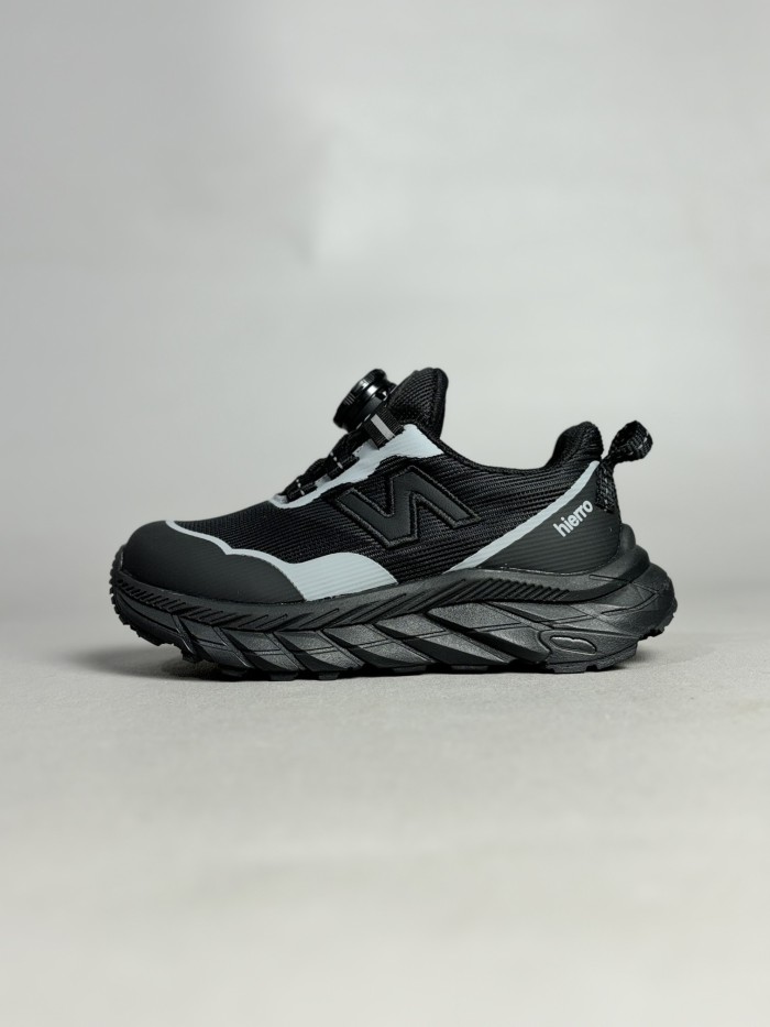 N-logo Rotary Buckle Breathable Mesh Outdoor Sneakers for Kids 4 colors 28997958