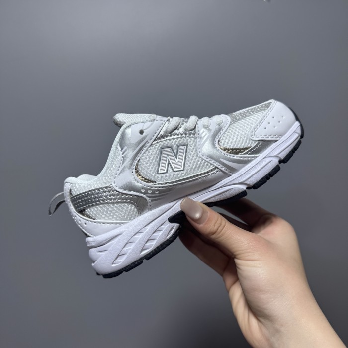 N-logo Mesh Paneled Retro Running Shoes for Kids 8 colors 28997941