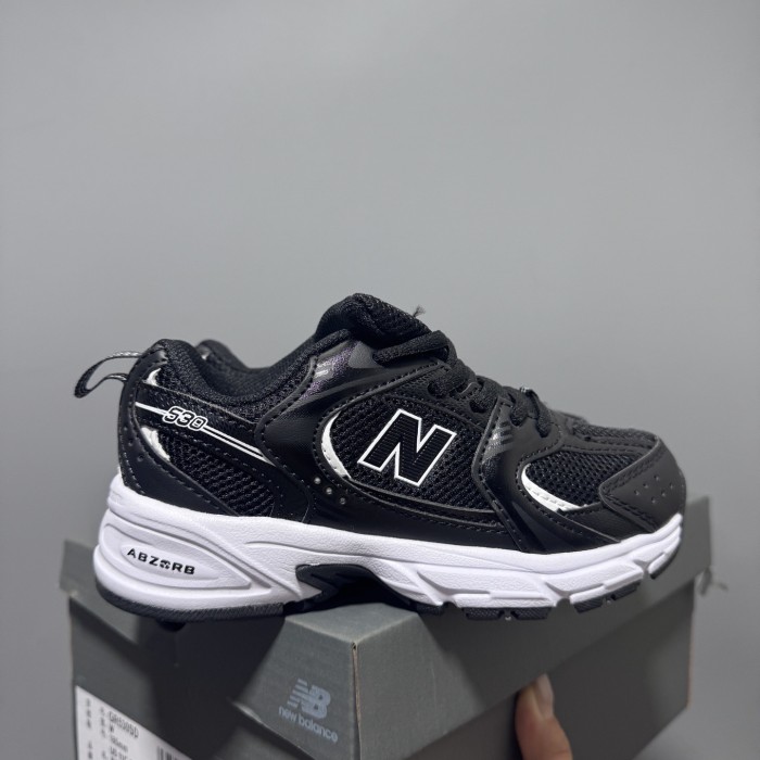 N-logo Mesh Paneled Retro Running Shoes for Kids 8 colors 28997941