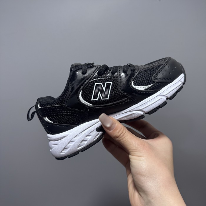 N-logo Mesh Paneled Retro Running Shoes for Kids 8 colors 28997941