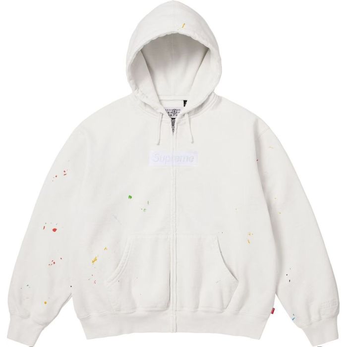 1:1 quality version Ink Splash Graffiti Embroidery Logo Zipper Hoodie 3 colors 28997839