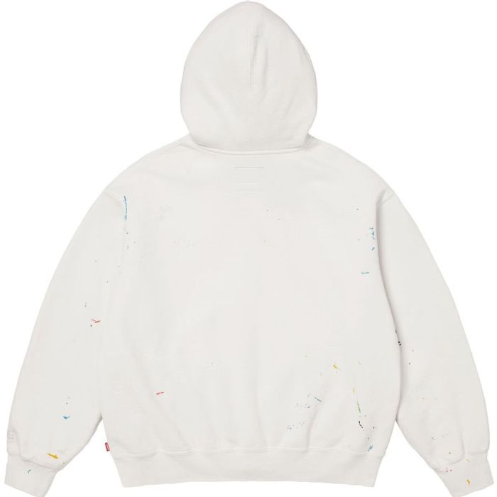 1:1 quality version Ink Splash Graffiti Embroidery Logo Zipper Hoodie 3 colors 28997839
