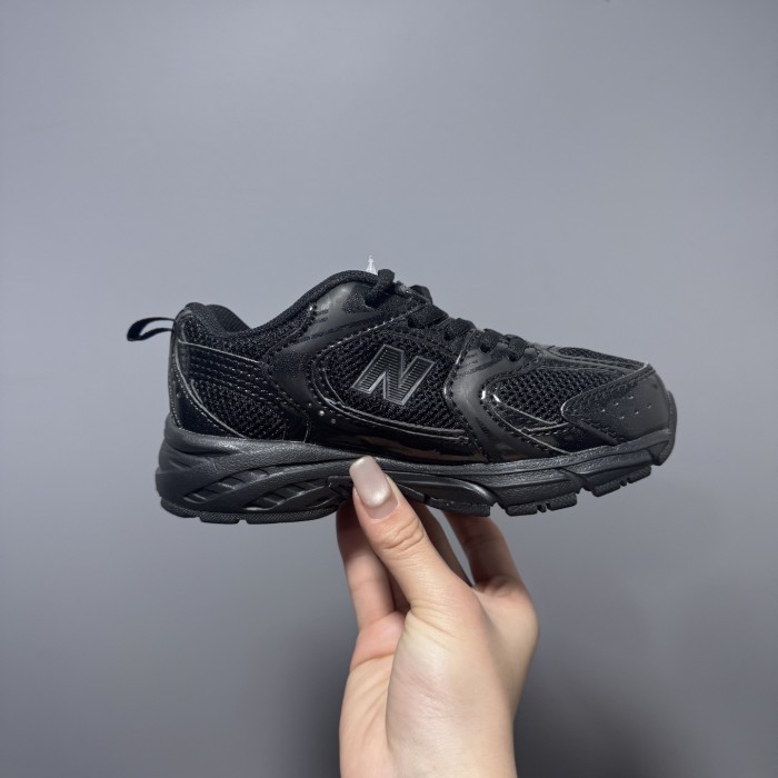 N-logo Mesh Paneled Retro Running Shoes for Kids 8 colors 28997941