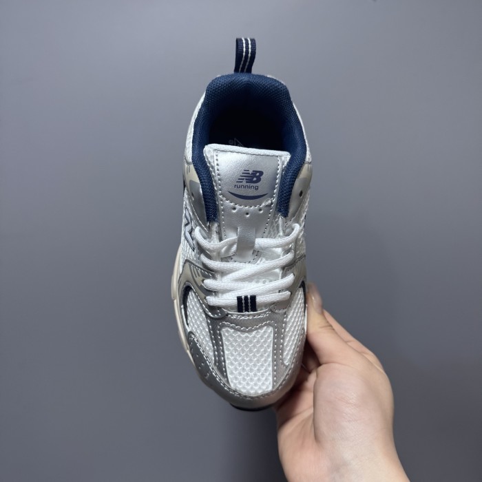 N-logo Mesh Paneled Retro Running Shoes for Kids 8 colors 28997941