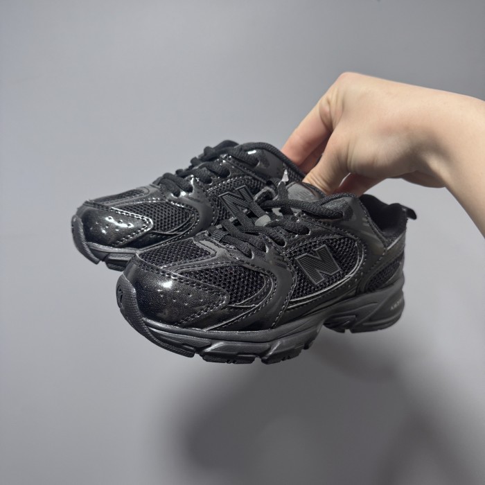 N-logo Mesh Paneled Retro Running Shoes for Kids 8 colors 28997941