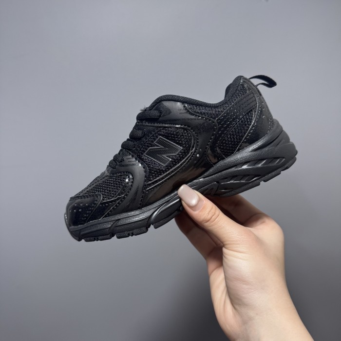 N-logo Mesh Paneled Retro Running Shoes for Kids 8 colors 28997941