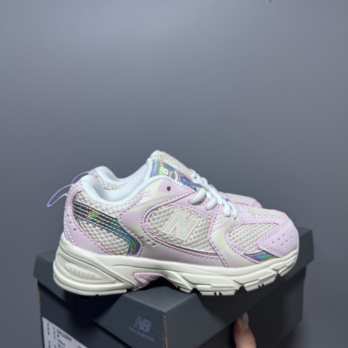 N-logo Mesh Paneled Retro Running Shoes for Kids 8 colors 28997941