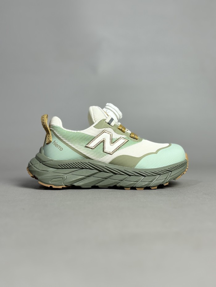 N-logo Rotary Buckle Breathable Mesh Outdoor Sneakers for Kids 4 colors 28997958