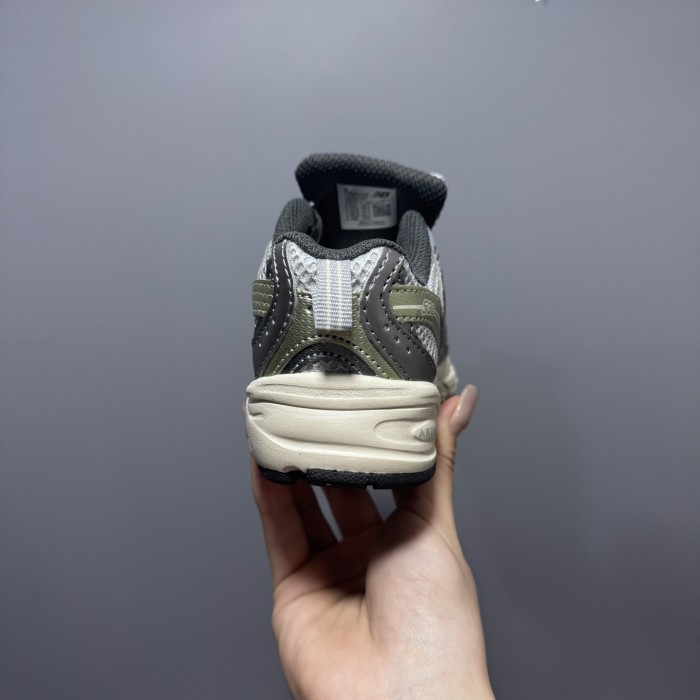 N-logo Mesh Paneled Retro Running Shoes for Kids 8 colors 28997941