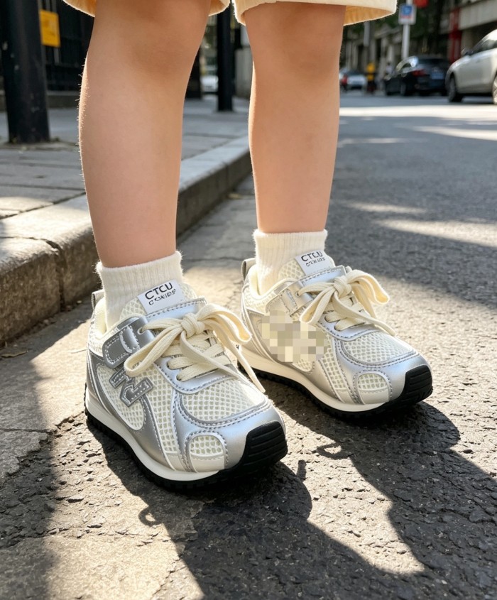 Breathable Cut-out Cortez-style Sneakers for Kids 3 colors 28997904