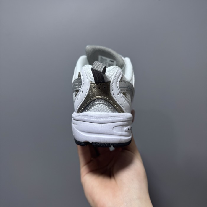 N-logo Mesh Paneled Retro Running Shoes for Kids 8 colors 28997941