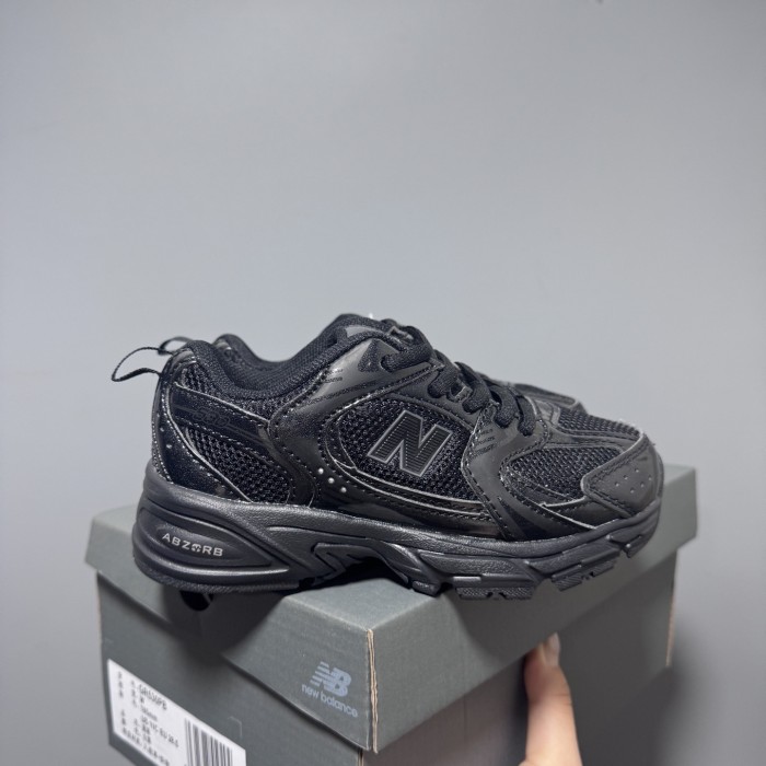 N-logo Mesh Paneled Retro Running Shoes for Kids 8 colors 28997941