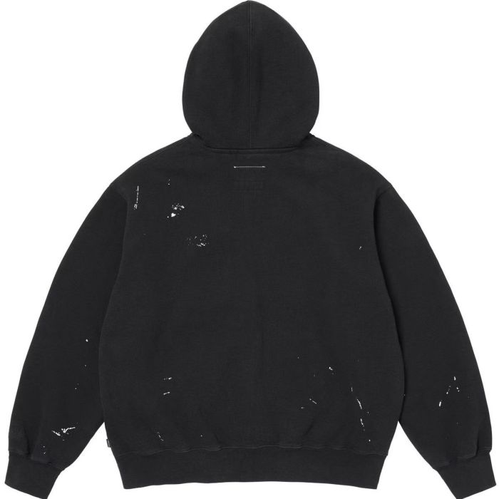1:1 quality version Ink Splash Graffiti Embroidery Logo Zipper Hoodie 3 colors 28997839