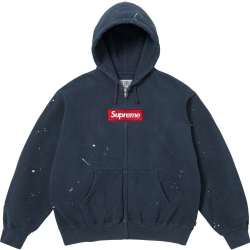 1:1 quality version Ink Splash Graffiti Embroidery Logo Zipper Hoodie 3 colors 28997839