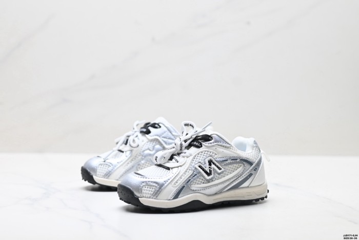 N-logo Mesh Silver-accented Retro Sneakers for Kids 2 colors 28997972