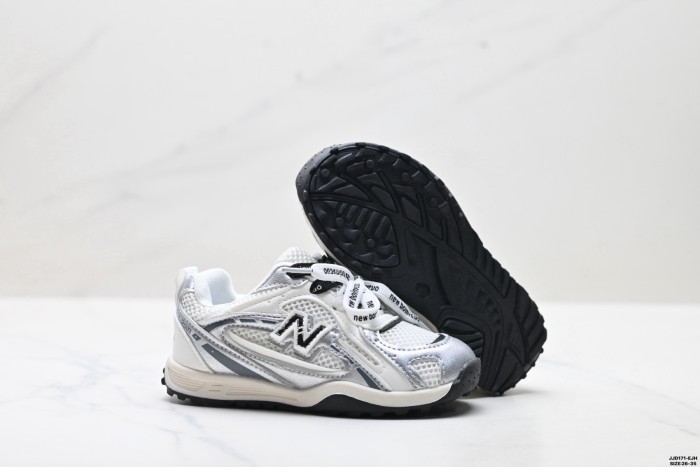N-logo Mesh Silver-accented Retro Sneakers for Kids 2 colors 28997972