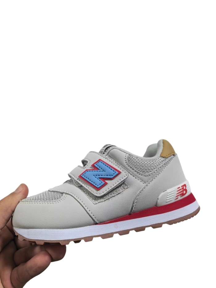 NB574 Hook & Loop With Hi-Poly Insole Shoes for Kids 20 colors 28998856