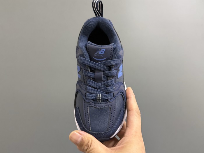 530 Leather Upper Elastic Band Dad Shoes for Kids 4 colors 28998742
