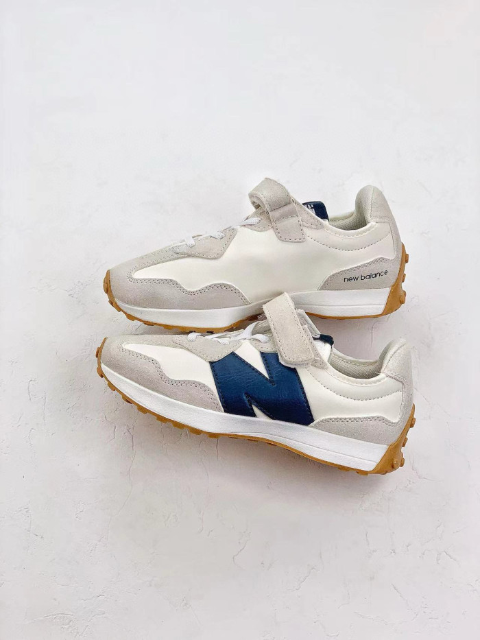NB327 Co-branded Hook & Loop Jogging Shoes for Kids 6 colors 28998852