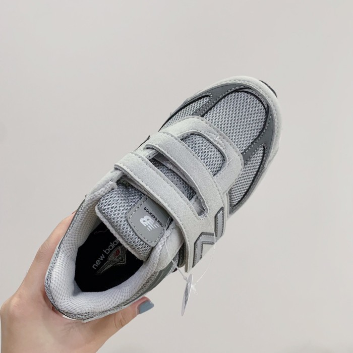 NB990 Lace-Up & Hook & Loop Retro Running Shoes for Kids 9 colors 28998857