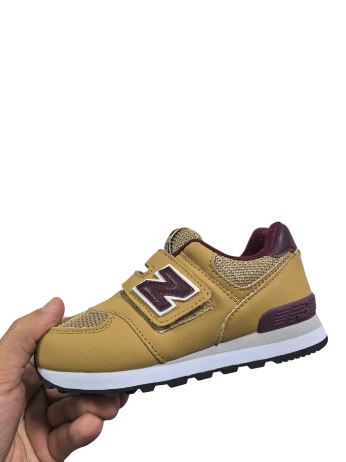 NB574 Hook & Loop With Hi-Poly Insole Shoes for Kids 20 colors 28998856