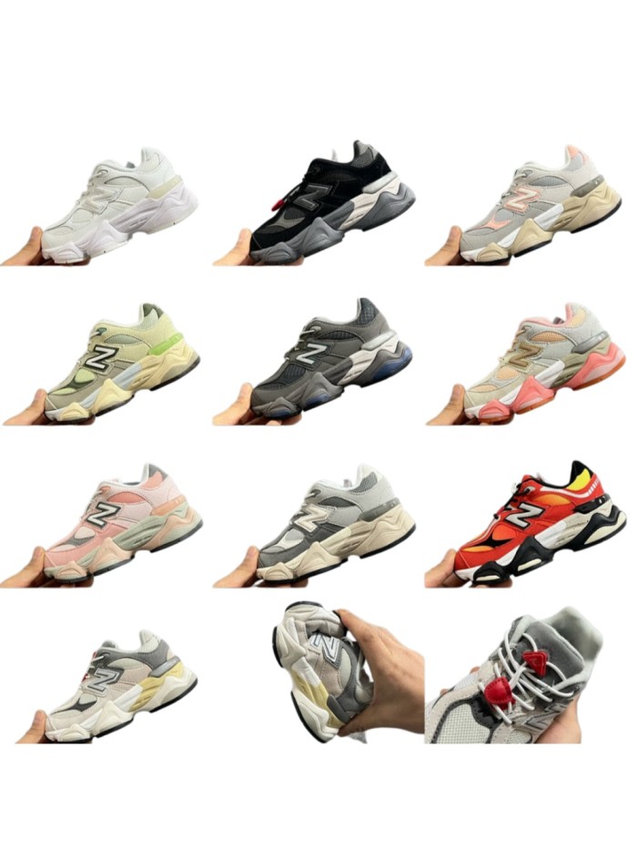 9060 Quick Release Buckle Retro Dad Sneakers for Kids 24 colors 28998991
