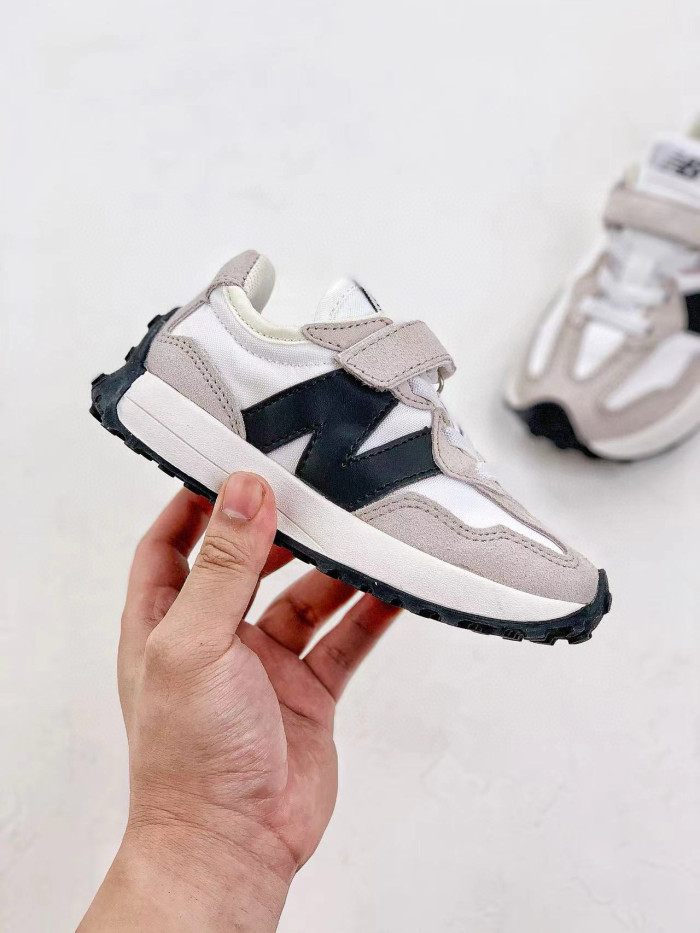 NB327 Co-branded Hook & Loop Jogging Shoes for Kids 6 colors 28998852