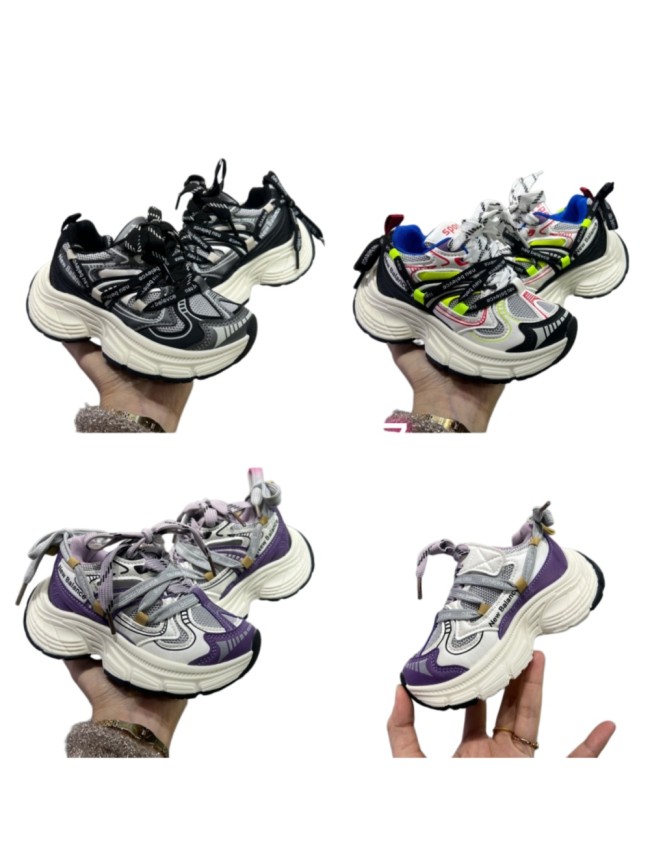 Mecha Techwear Mesh Chunky Running Sneakersfor Kids 3 colors 28998738