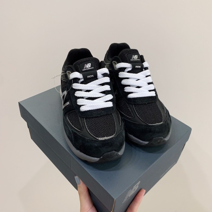NB990 Lace-Up & Hook & Loop Retro Running Shoes for Kids 9 colors 28998857