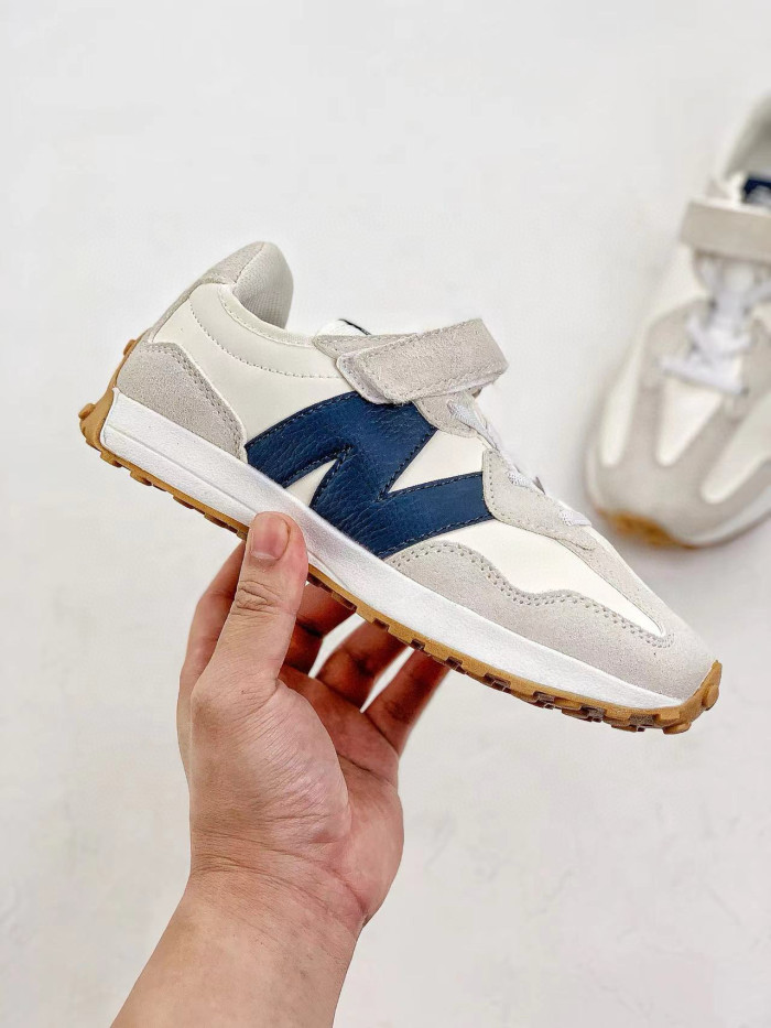 NB327 Co-branded Hook & Loop Jogging Shoes for Kids 6 colors 28998852