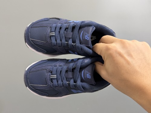 530 Leather Upper Elastic Band Dad Shoes for Kids 4 colors 28998742