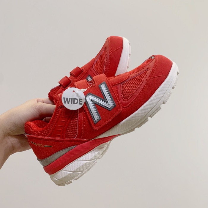 NB990 Lace-Up & Hook & Loop Retro Running Shoes for Kids 9 colors 28998857