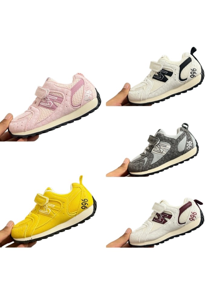 Korean Style 996 Hook And Loop Sports Shoes for Kids 8 colors 28999124