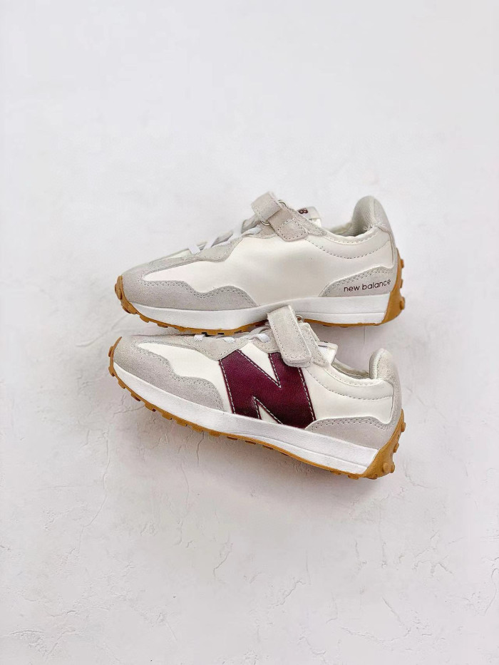 NB327 Co-branded Hook & Loop Jogging Shoes for Kids 6 colors 28998852
