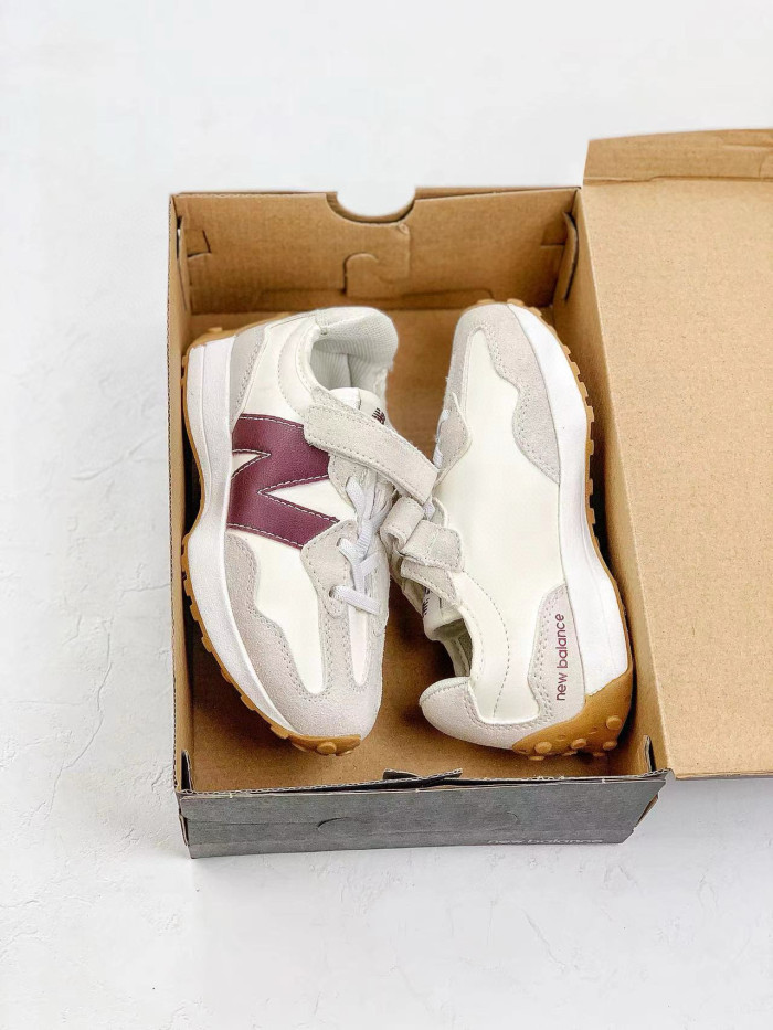 NB327 Co-branded Hook & Loop Jogging Shoes for Kids 6 colors 28998852