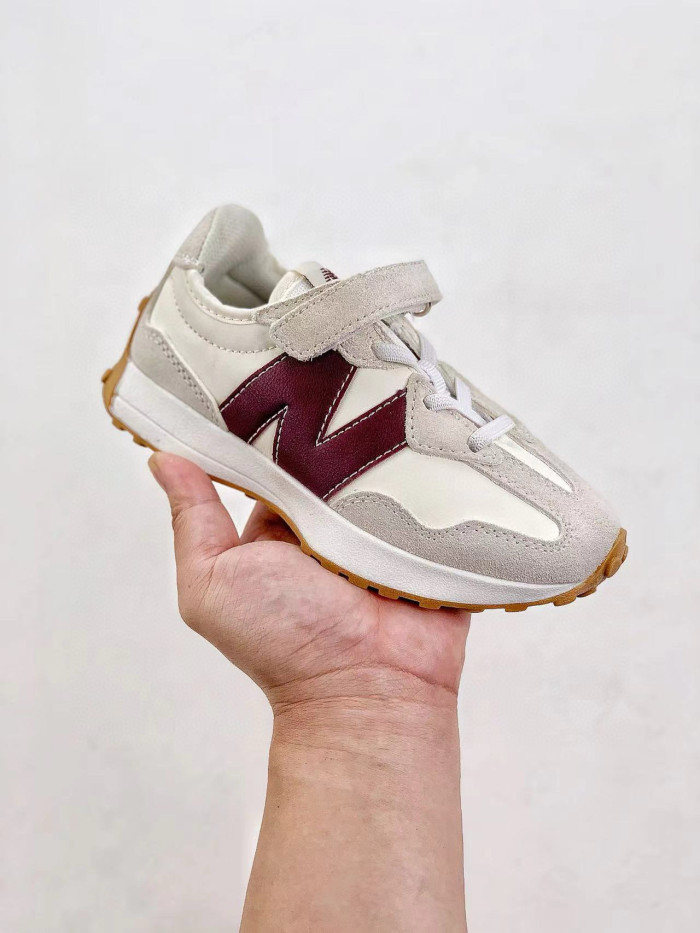 NB327 Co-branded Hook & Loop Jogging Shoes for Kids 6 colors 28998852
