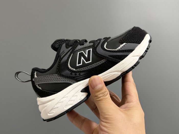 530 Leather Upper Elastic Band Dad Shoes for Kids 4 colors 28998742