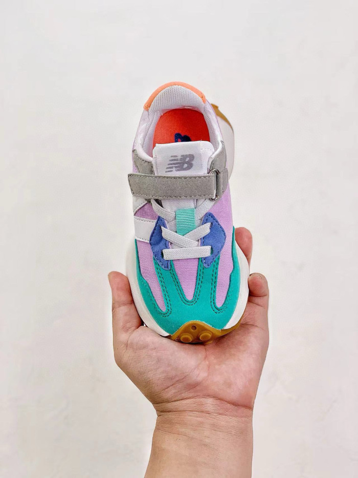 NB327 Co-branded Hook & Loop Jogging Shoes for Kids 6 colors 28998852