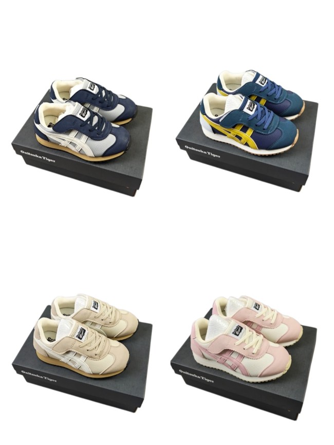 Onitsuka Tiger SERRANO PS Velcro Sneakers for Kids 4 colors 29006186