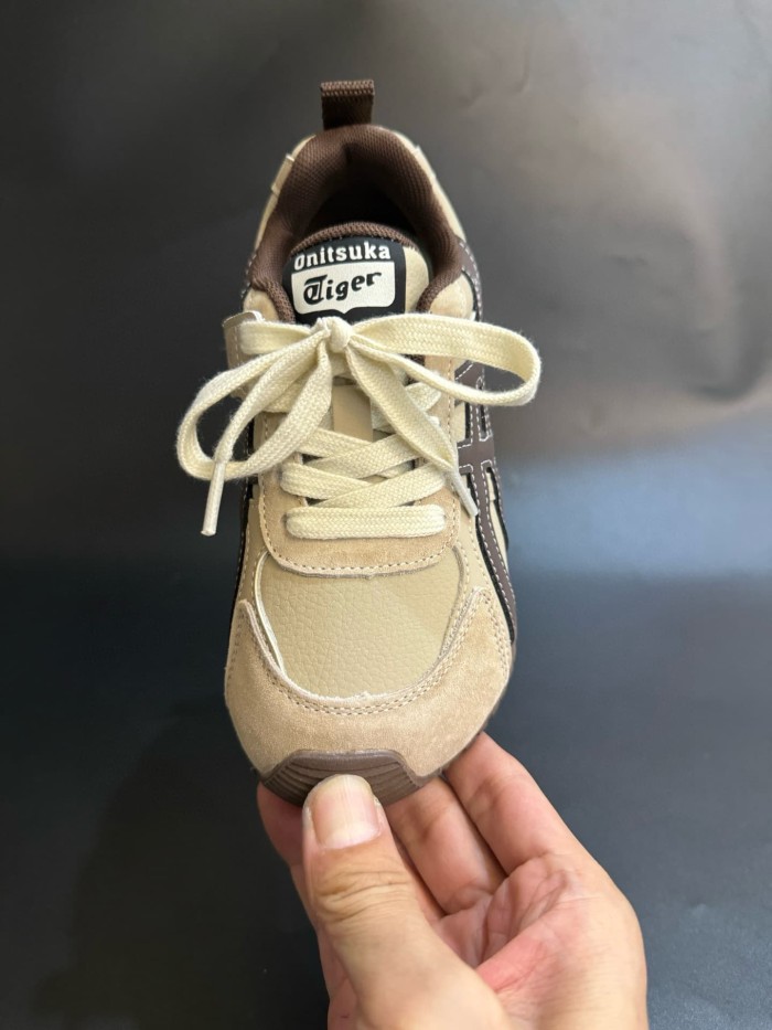 Autumn Winter Retro Leather Sneakers for Kids 3 colors 29006181