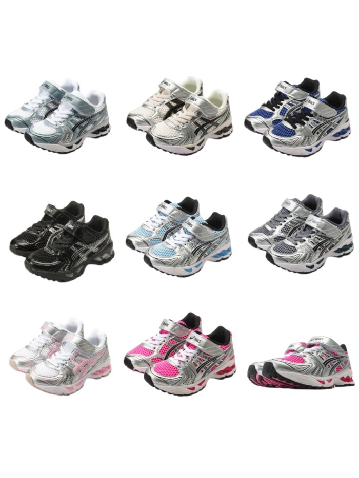 AC Gel-Kayano 14 Velcro Shoes for Kids 8 colors 29001620