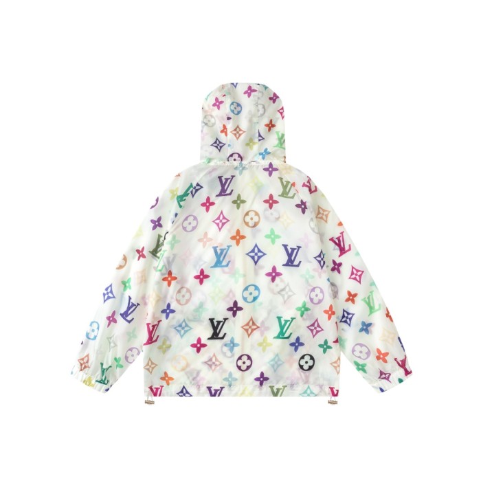Colorful All-Over Print Lightweight Sun-Protective Hooded Jacket for Kids 29006602